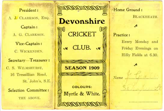 1909 card