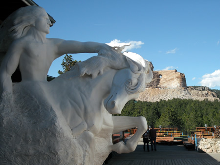 Crazy Horse Sculpture