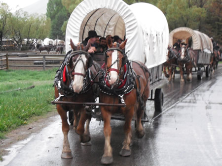 Wagon Ride near Jackson